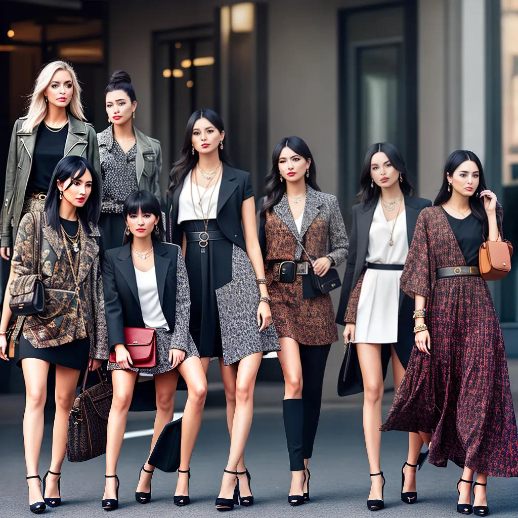 Fotos blogueiras estilosas posando moda