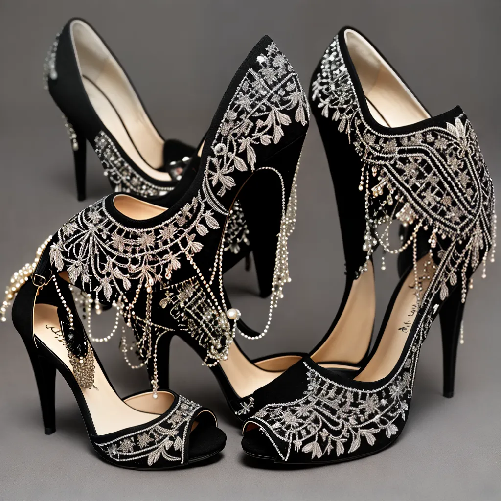 Fotos sapatos 1920 beleza vintage