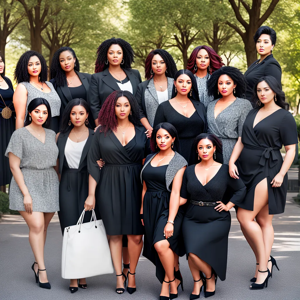Fotos moda plus size diversidade mulheres Fotos moda plus size diversidade mulheres