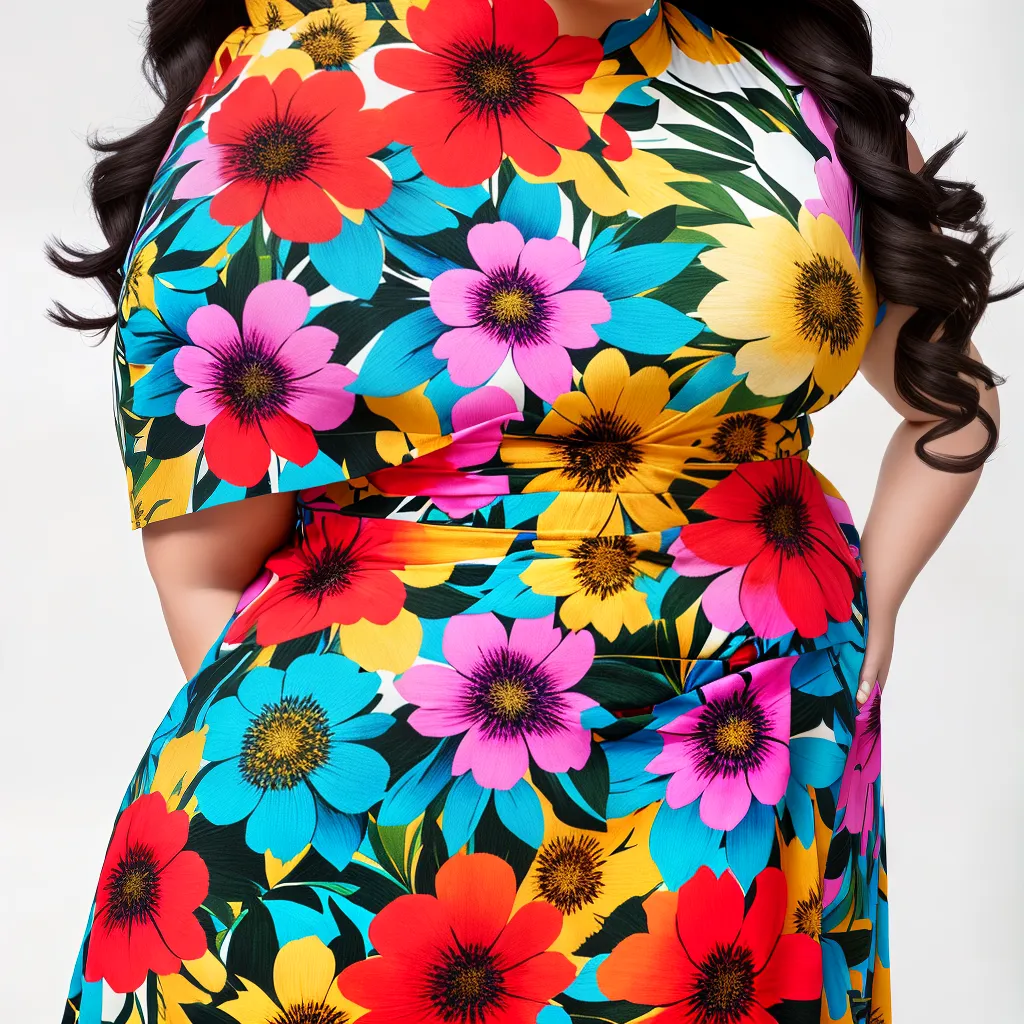 Fotos plus size mulher floral autoestima Fotos plus size mulher floral autoestima