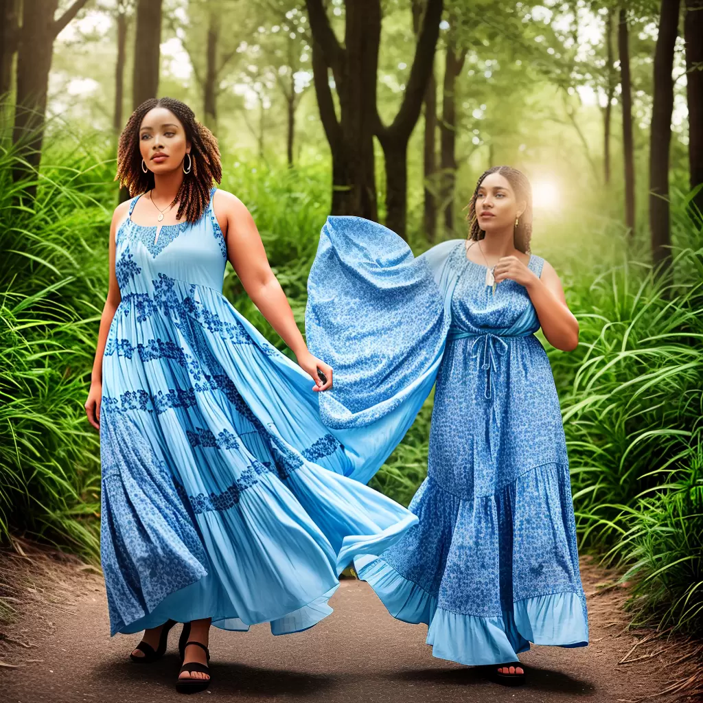 Fotos vestido sustentavel plus size inclusivo