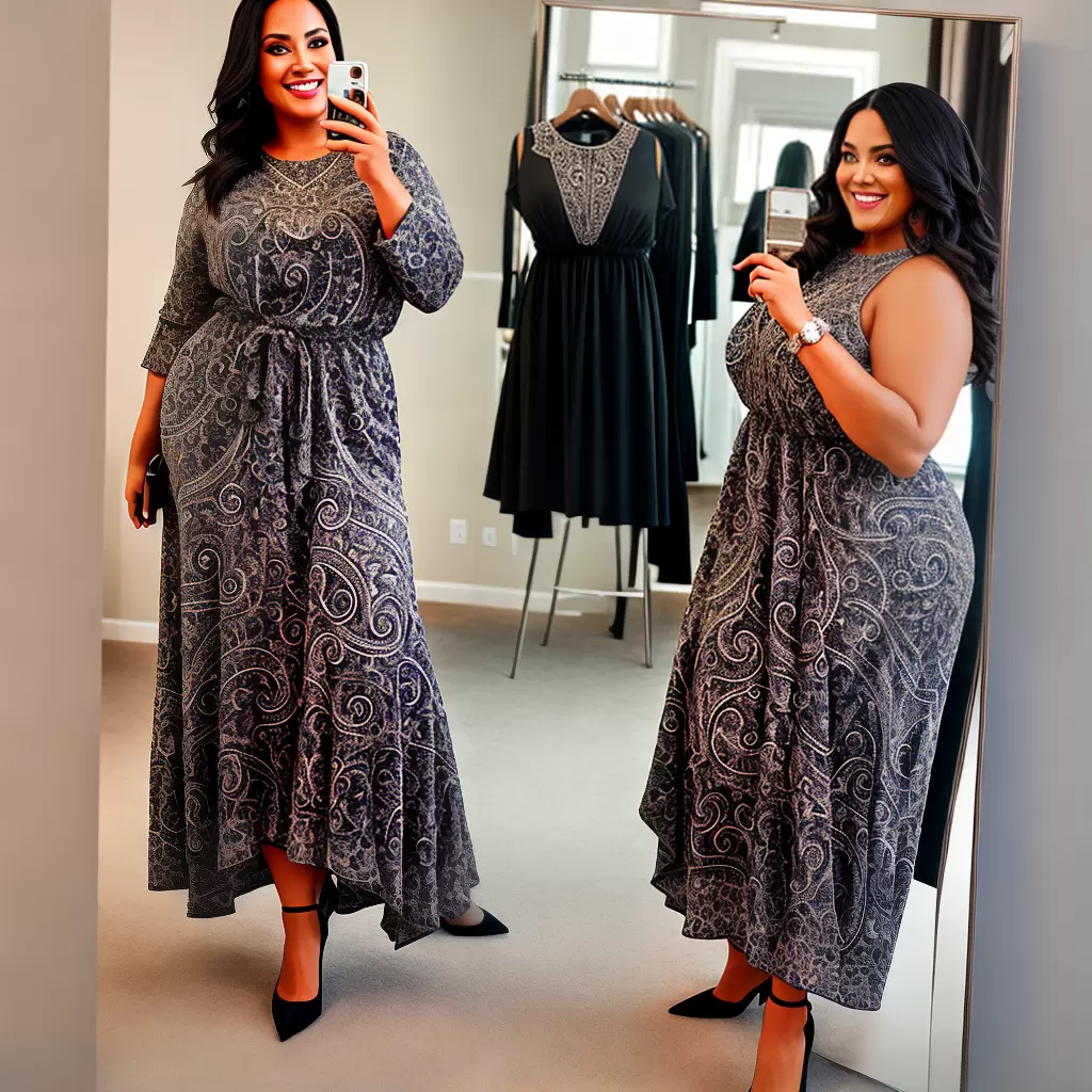 Fotos vestido curvas mulher tamanho grande