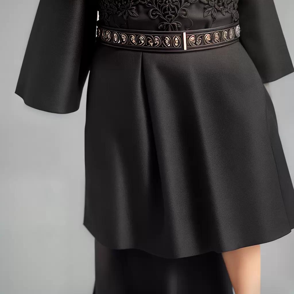 Fotos vestido preto cintura sapato colar Fotos vestido preto cintura sapato colar