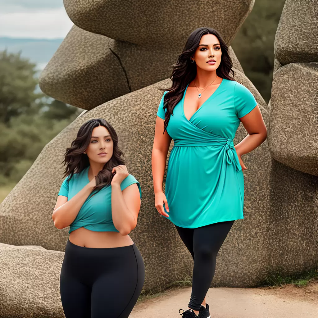 Fotos moda plus size estilo confiante