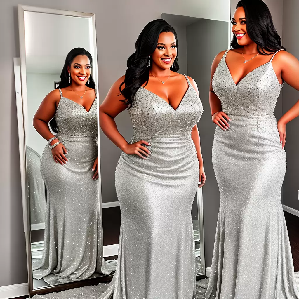 Fotos plus size mulher vestido autoestima