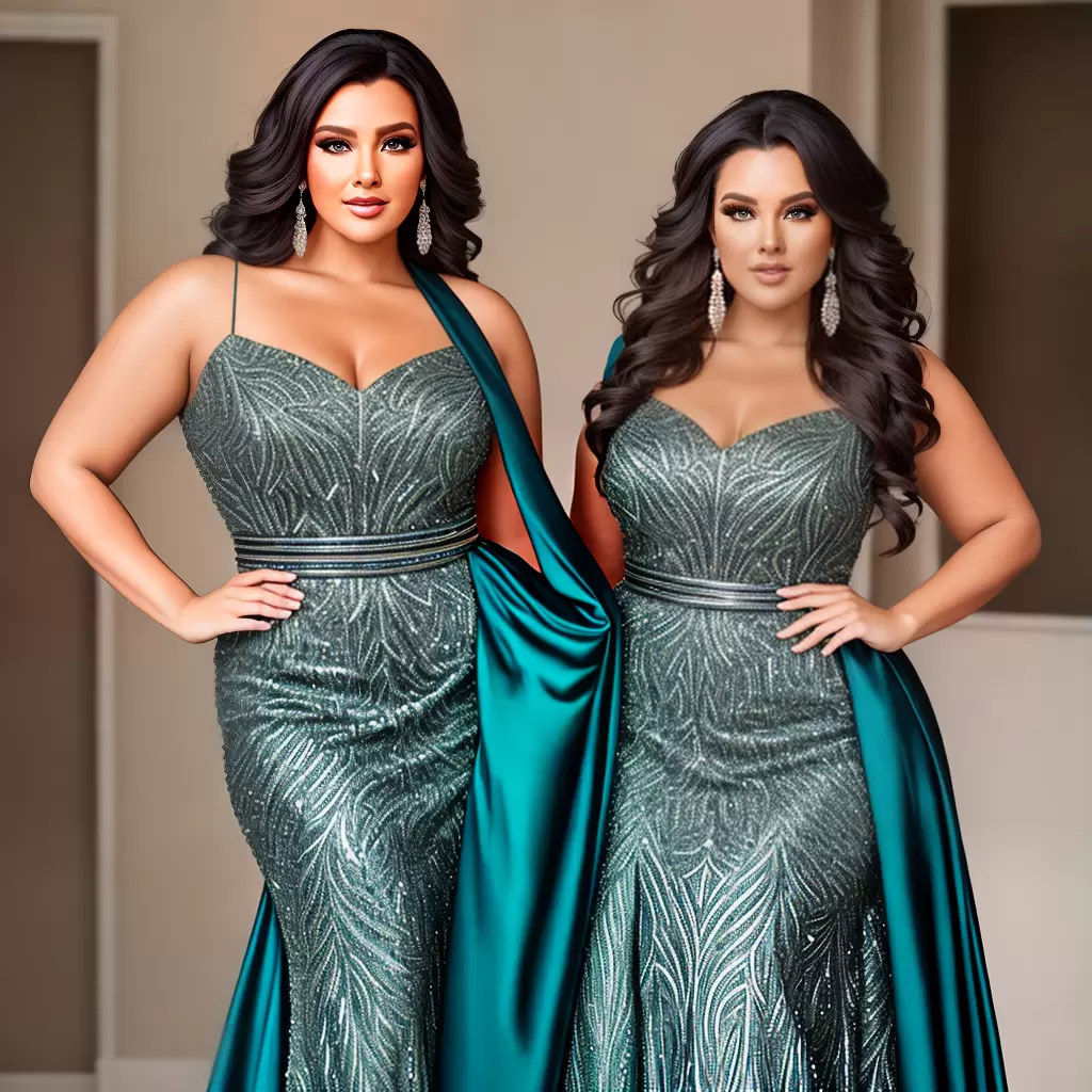 Fotos vestido luxo curvas joias