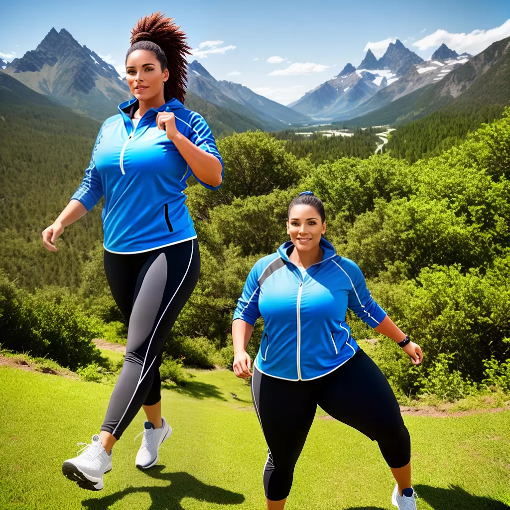 Fotos corrida montanha roupa tamanho grande