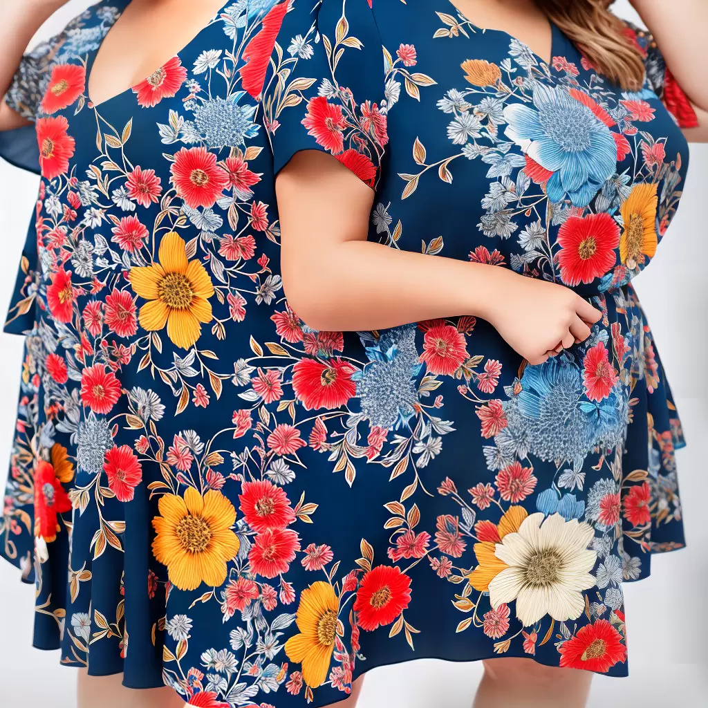 Fotos estampa objetos plus size Fotos estampa objetos plus size