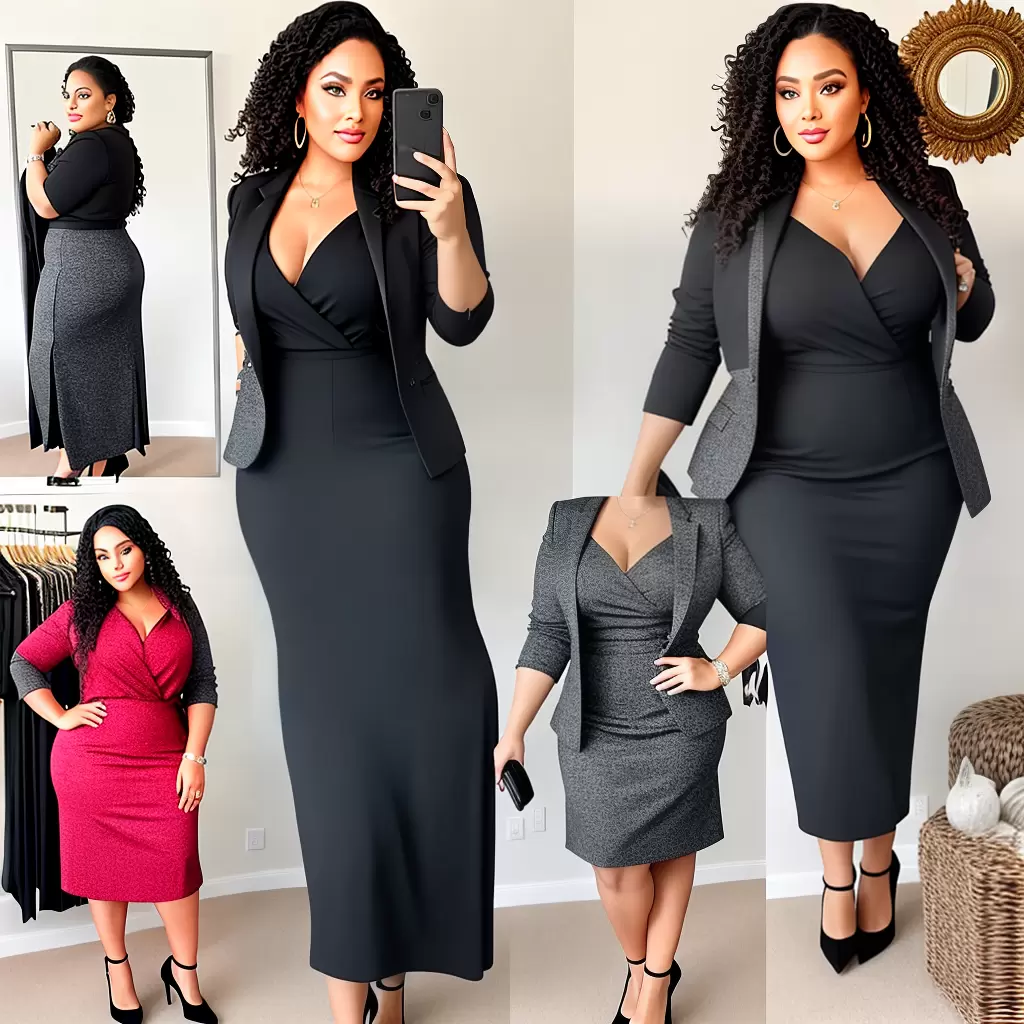 Fotos moda plus size espelho outfits Fotos moda plus size espelho outfits