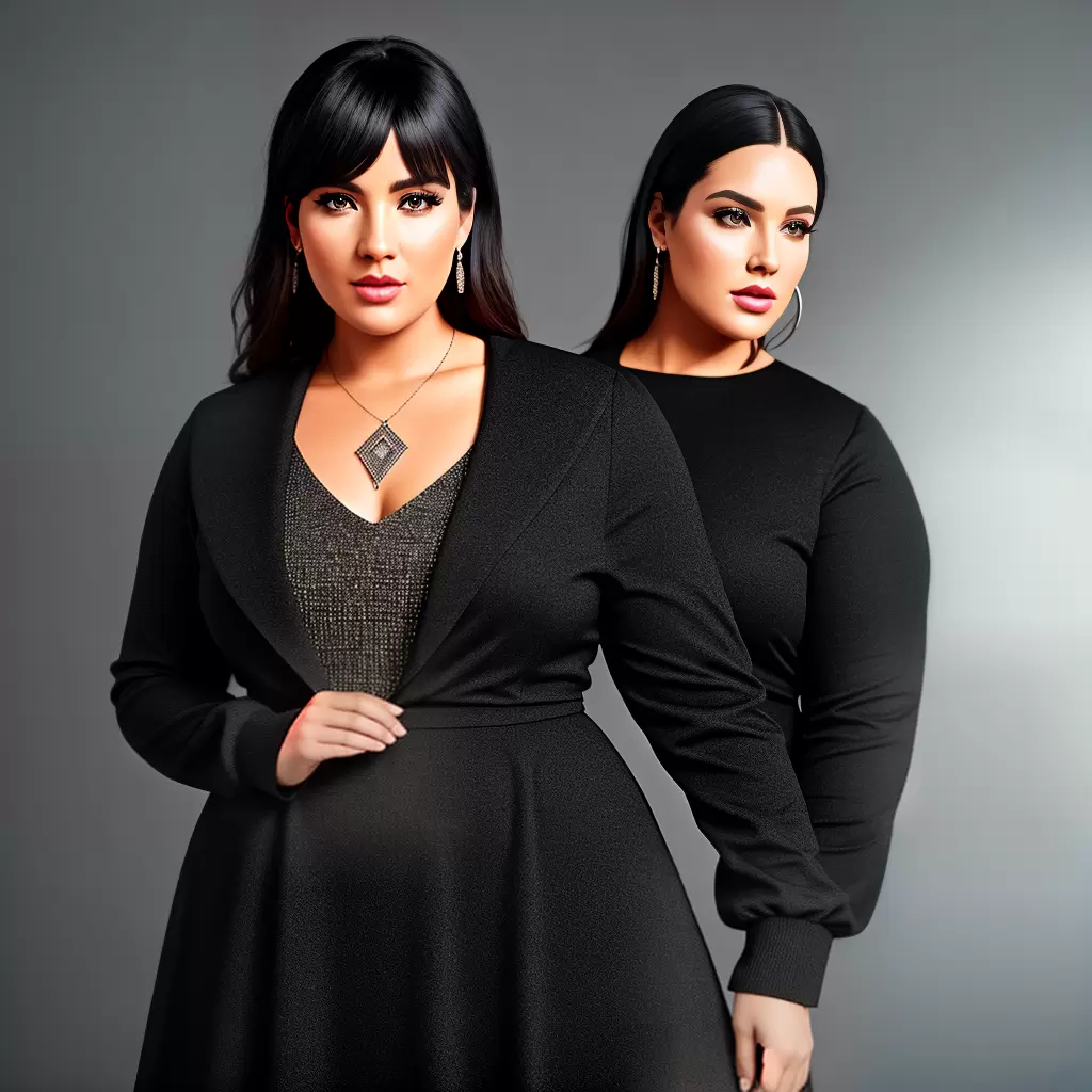 Fotos vestido preto plus size chique Fotos vestido preto plus size chique