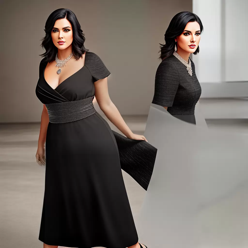 Fotos mulher tamanho grande elegante classica