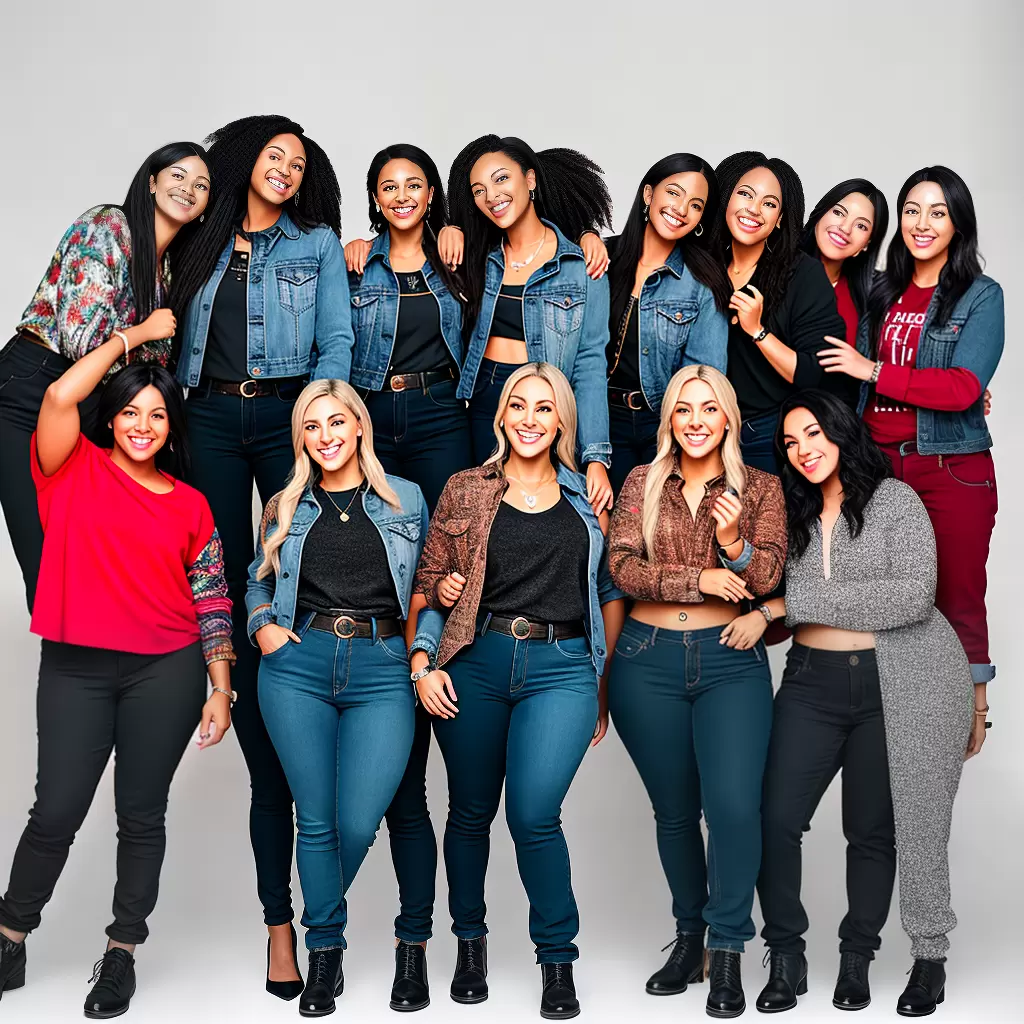 Fotos mulheres diversas jeans corpo positivo Fotos mulheres diversas jeans corpo positivo