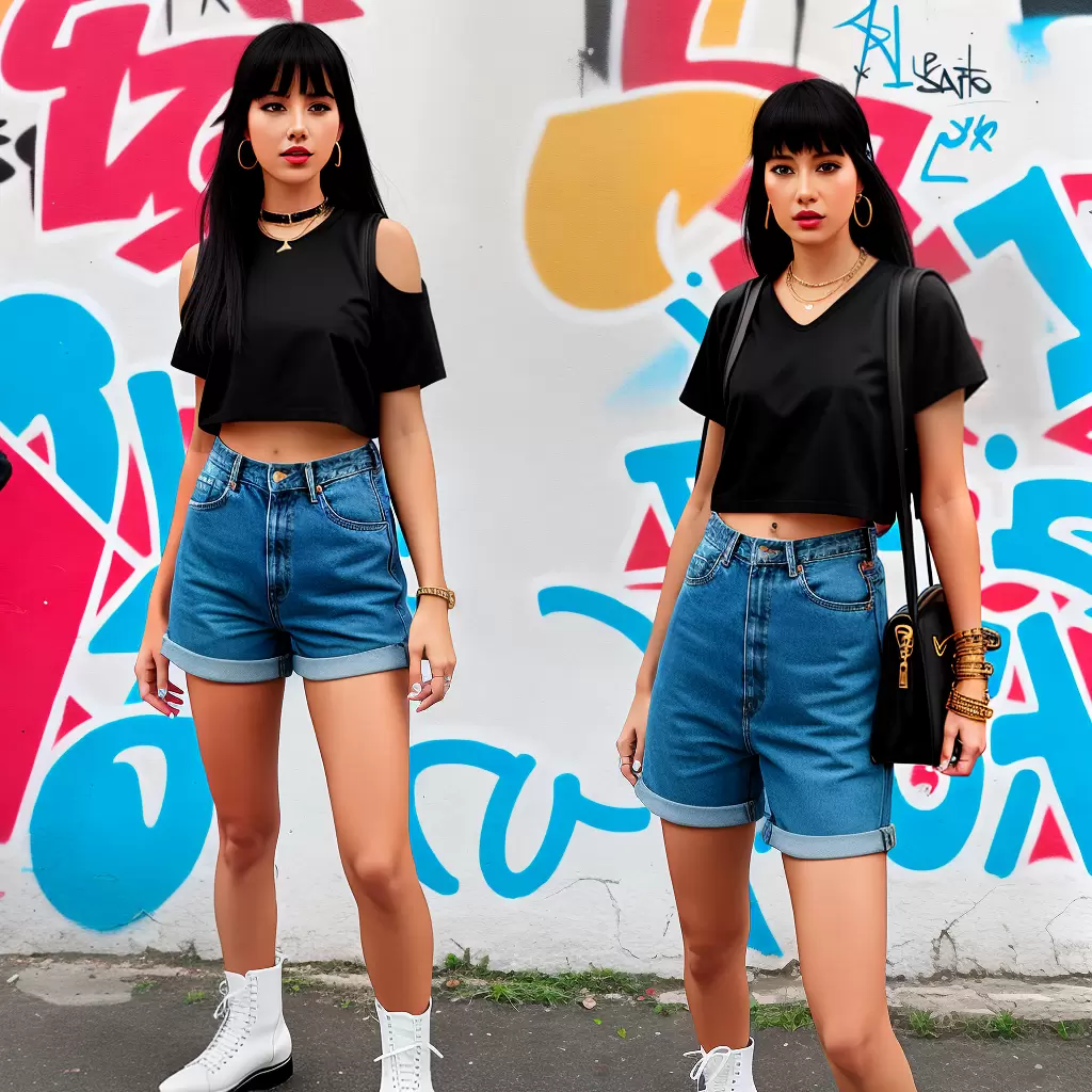Fotos look denim cropped bota mochila grafite Fotos look denim cropped bota mochila grafite