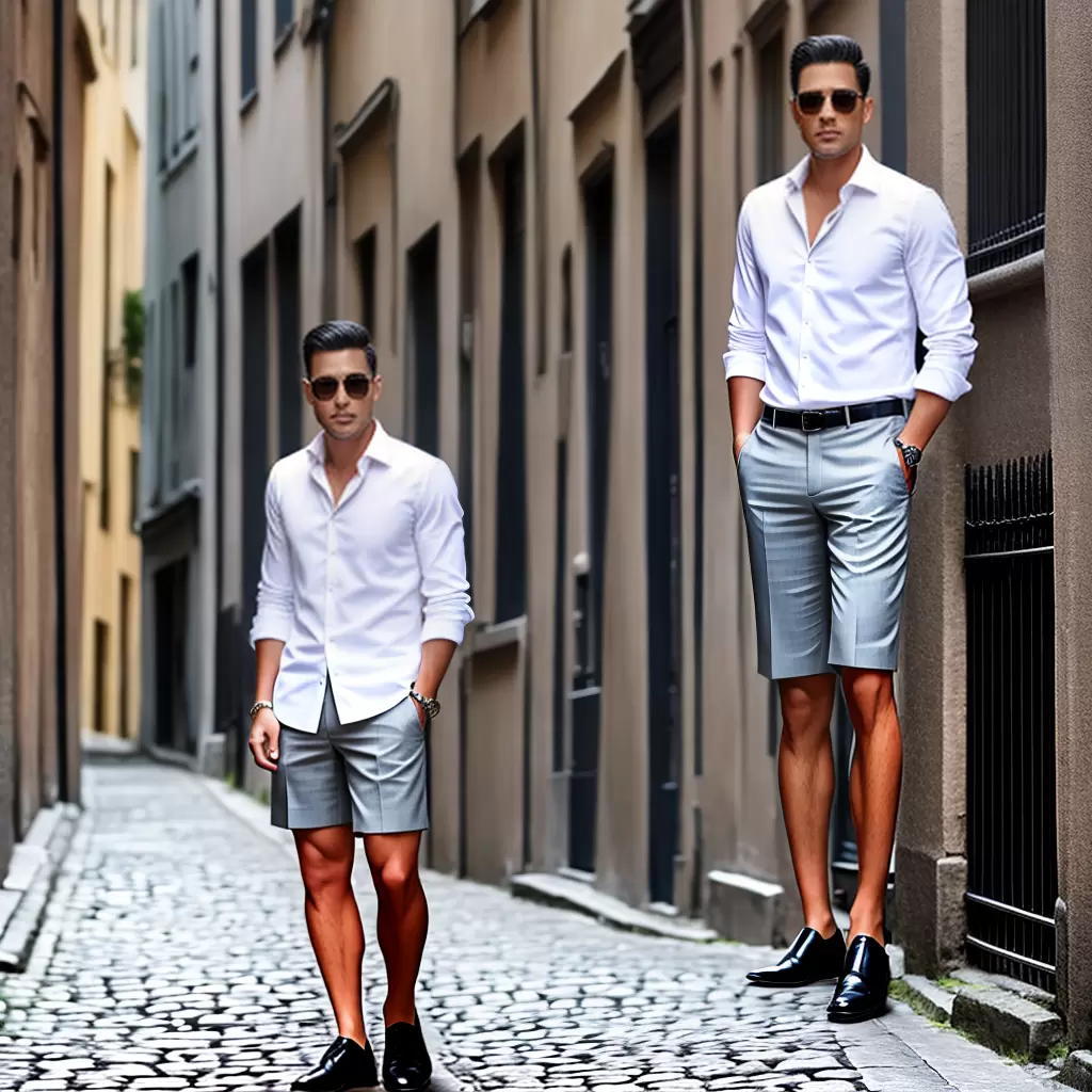 Fotos homem estiloso bairro calcao loafers