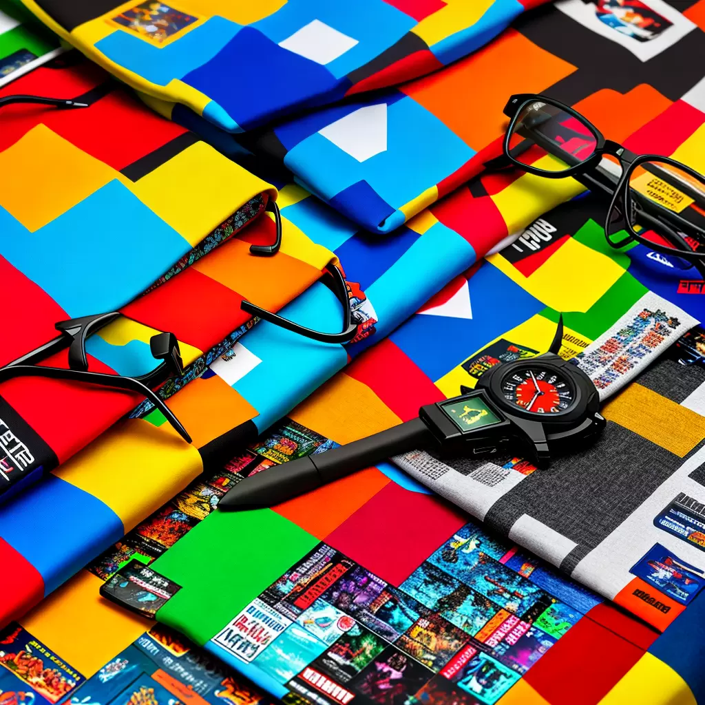 Fotos shorts pixel camiseta nerd oculos
