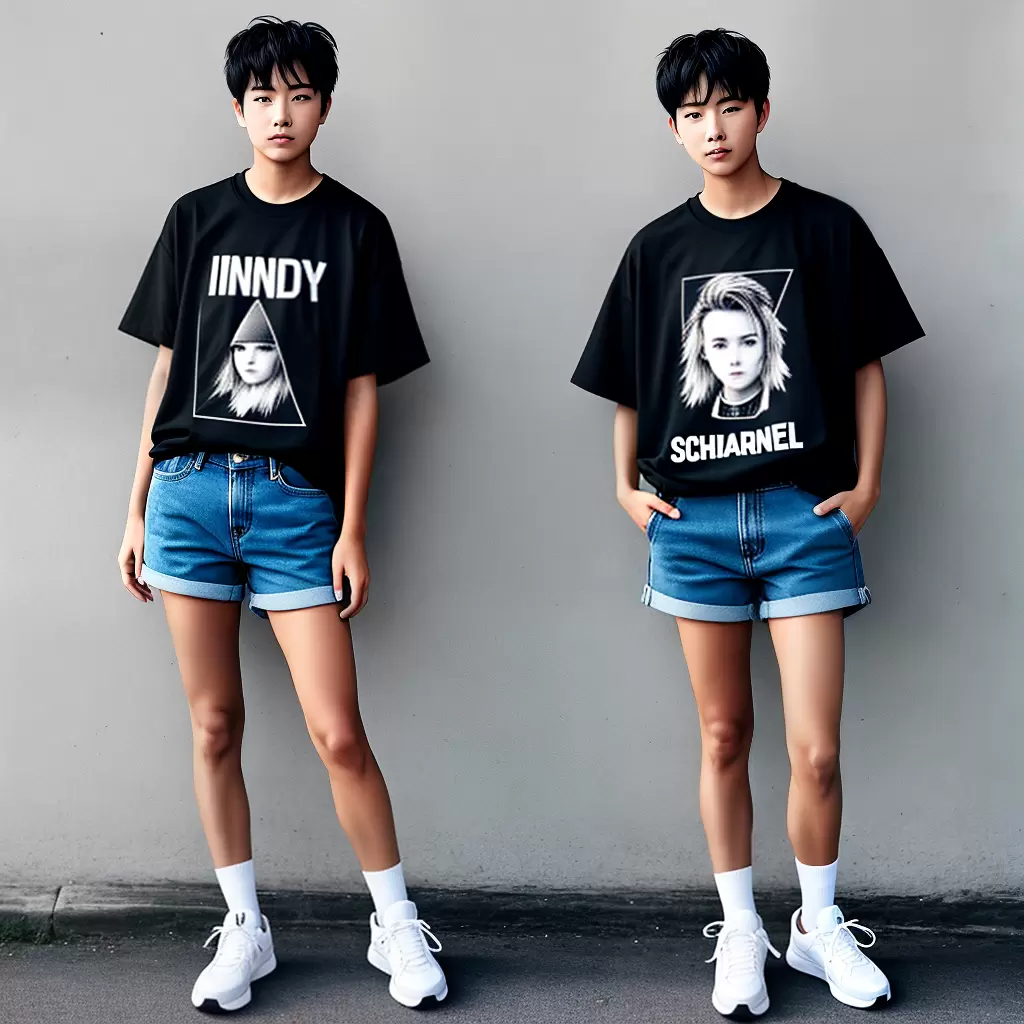 Fotos estilo tomboy denim preto branco Fotos estilo tomboy denim preto branco