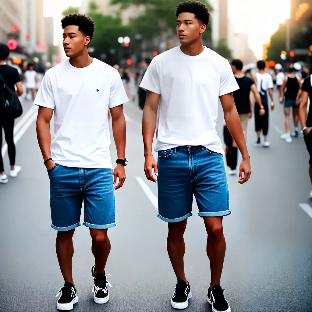 Fotos estilo normcore jeans calcado cidade