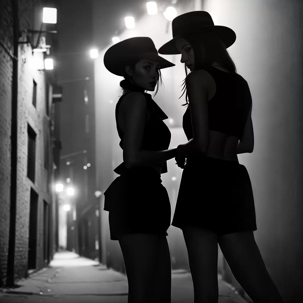 Fotos mulher chapeu shorts preto branco Fotos mulher chapeu shorts preto branco