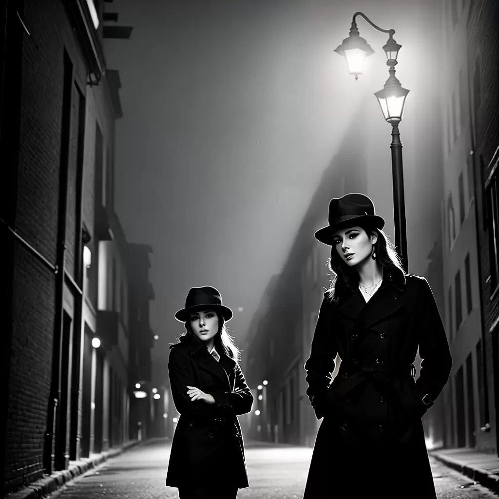 Fotos mulher chapeu trenchcoat rua sombra 1 Fotos mulher chapeu trenchcoat rua sombra 1