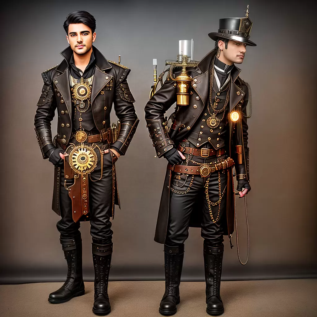 Fotos shorts steampunk tecnologia vitoriana