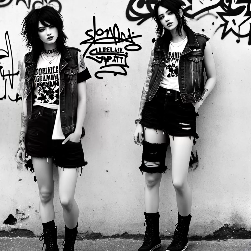Fotos garota grunge tatuagens flores Fotos garota grunge tatuagens flores