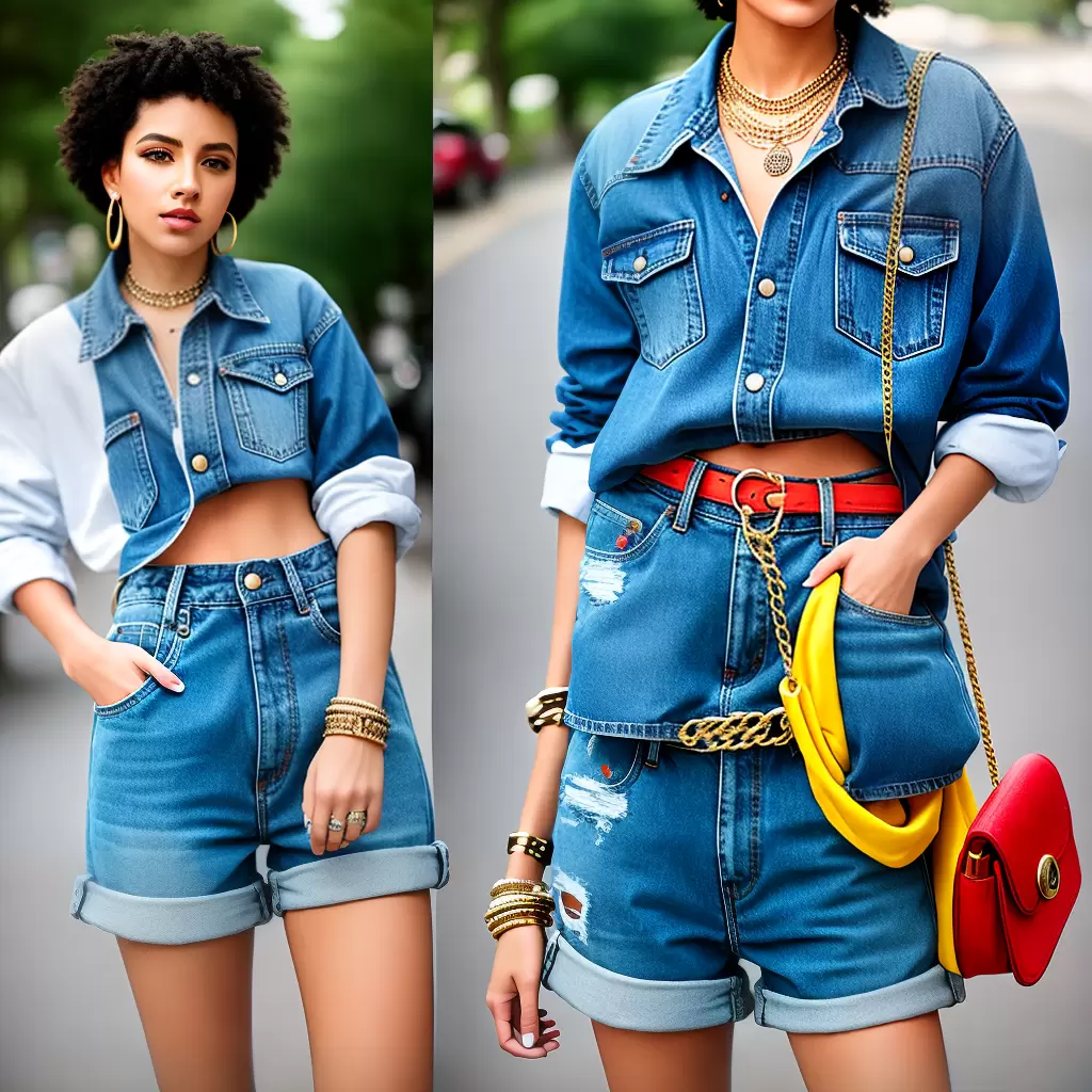 Fotos look colorido camisa jeans sneaker Fotos look colorido camisa jeans sneaker