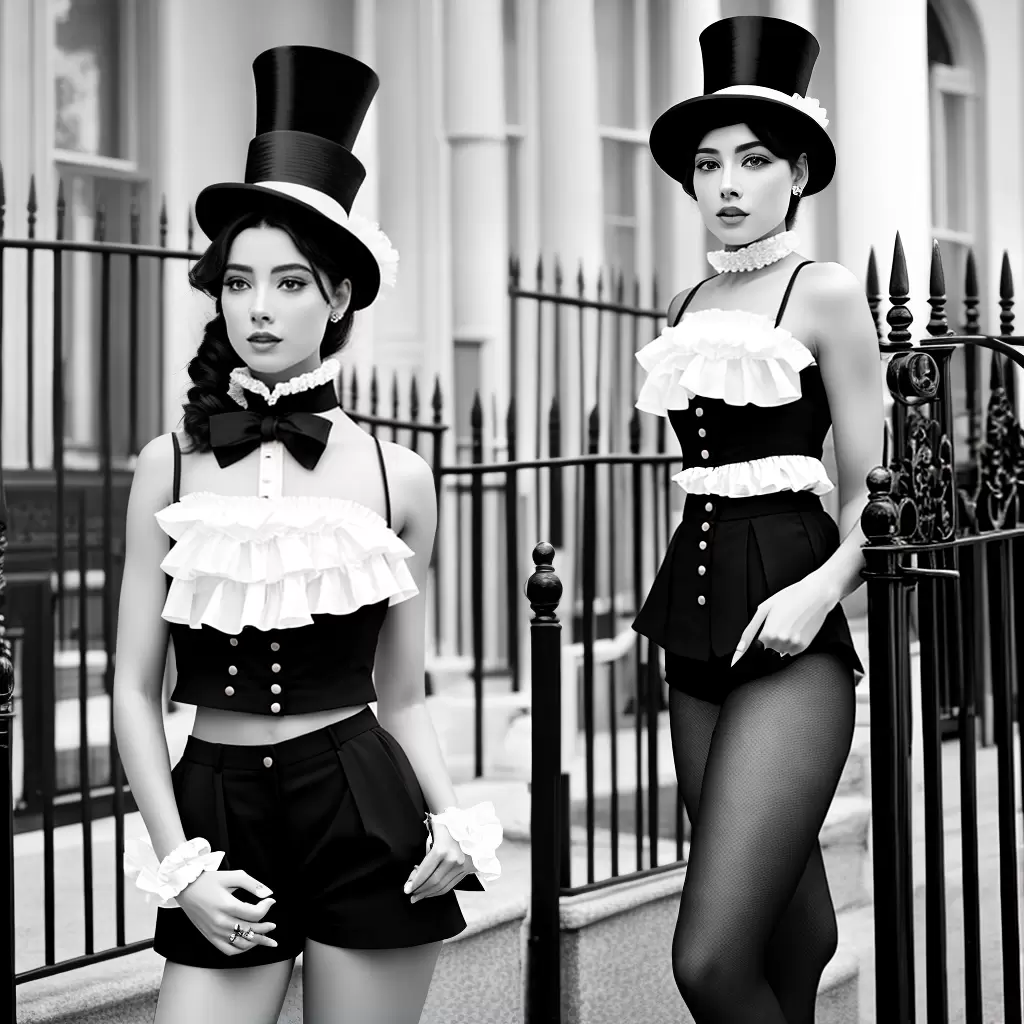 Fotos moda vitoriana mulher chapeu