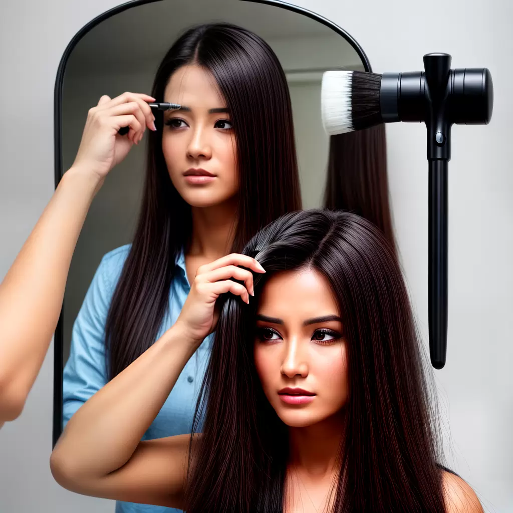 Fotos mulher cabelo espelho raiva