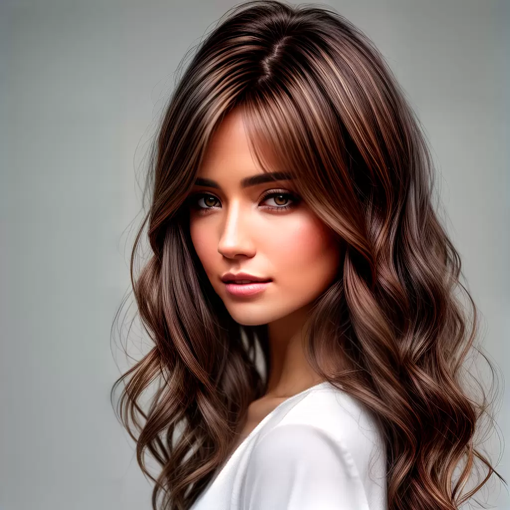 Fotos cabelo camadas destaques roupa chique