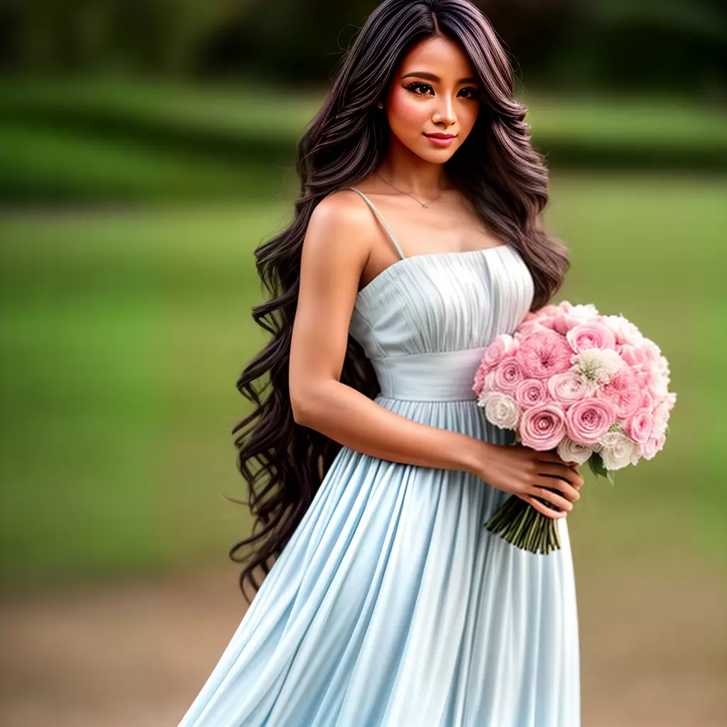 Fotos cabelo ondas vestido flor