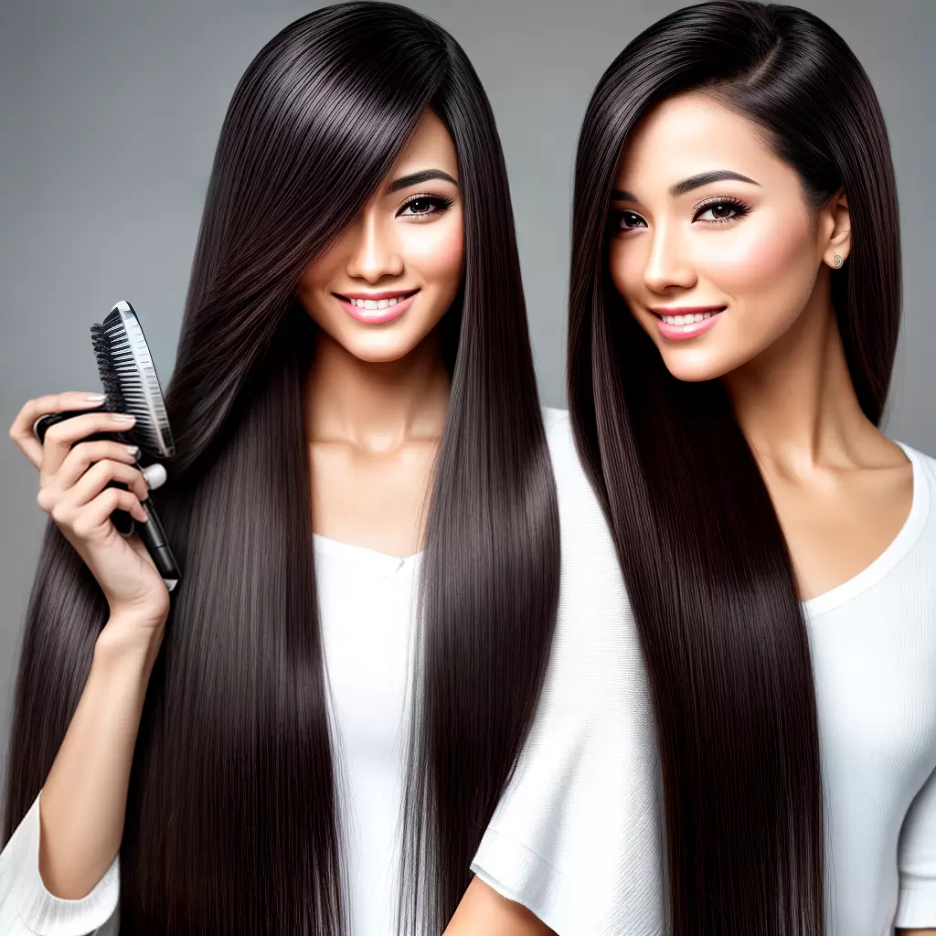 Fotos cabelo saudavel mulher escova produtos
