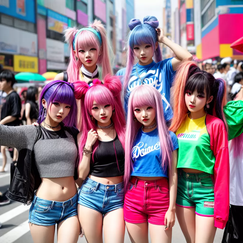 Fotos jpop juventude criativa cores danca