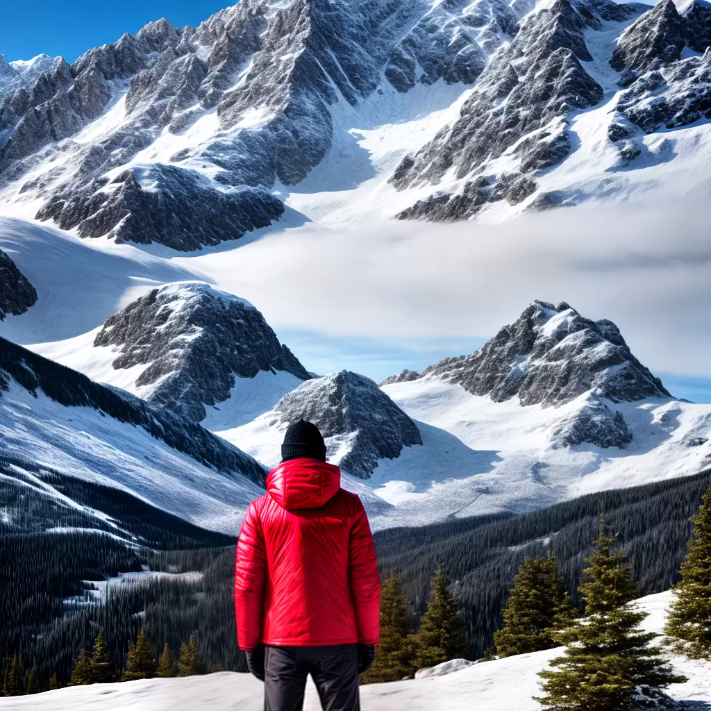 Fotos jaqueta inverno tecnologia montanha neve Fotos jaqueta inverno tecnologia montanha neve