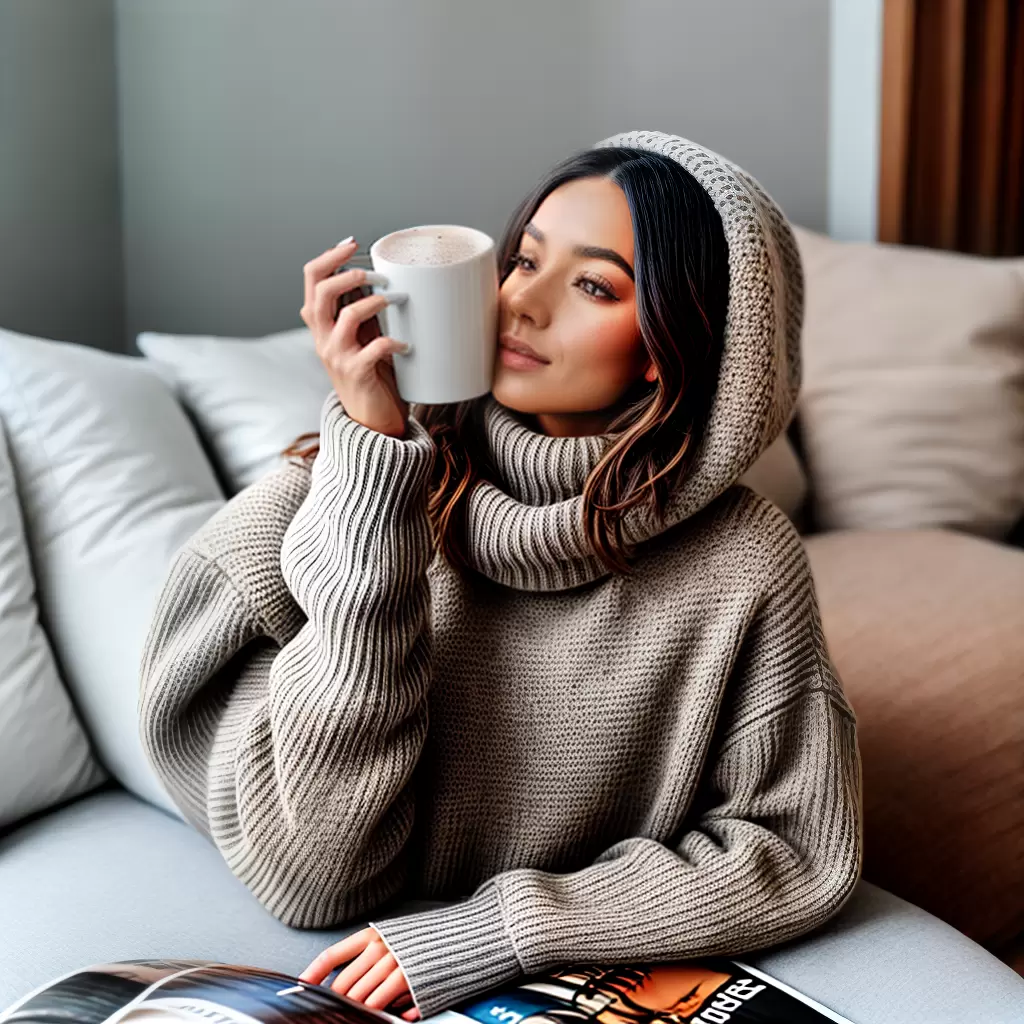 Fotos inverno moda sueter cacau quente