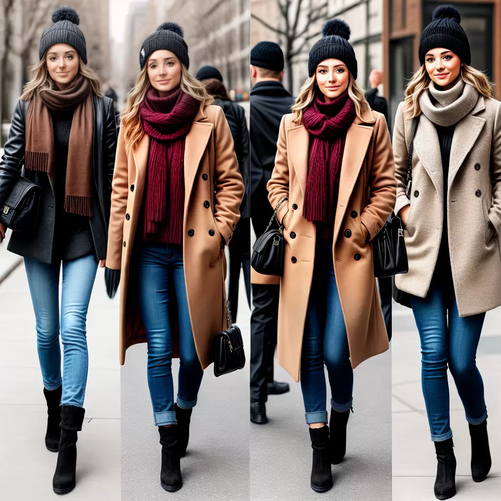 Fotos look inverno casaco camelo sueter preto jeans bota Fotos look inverno casaco camelo sueter preto jeans bota