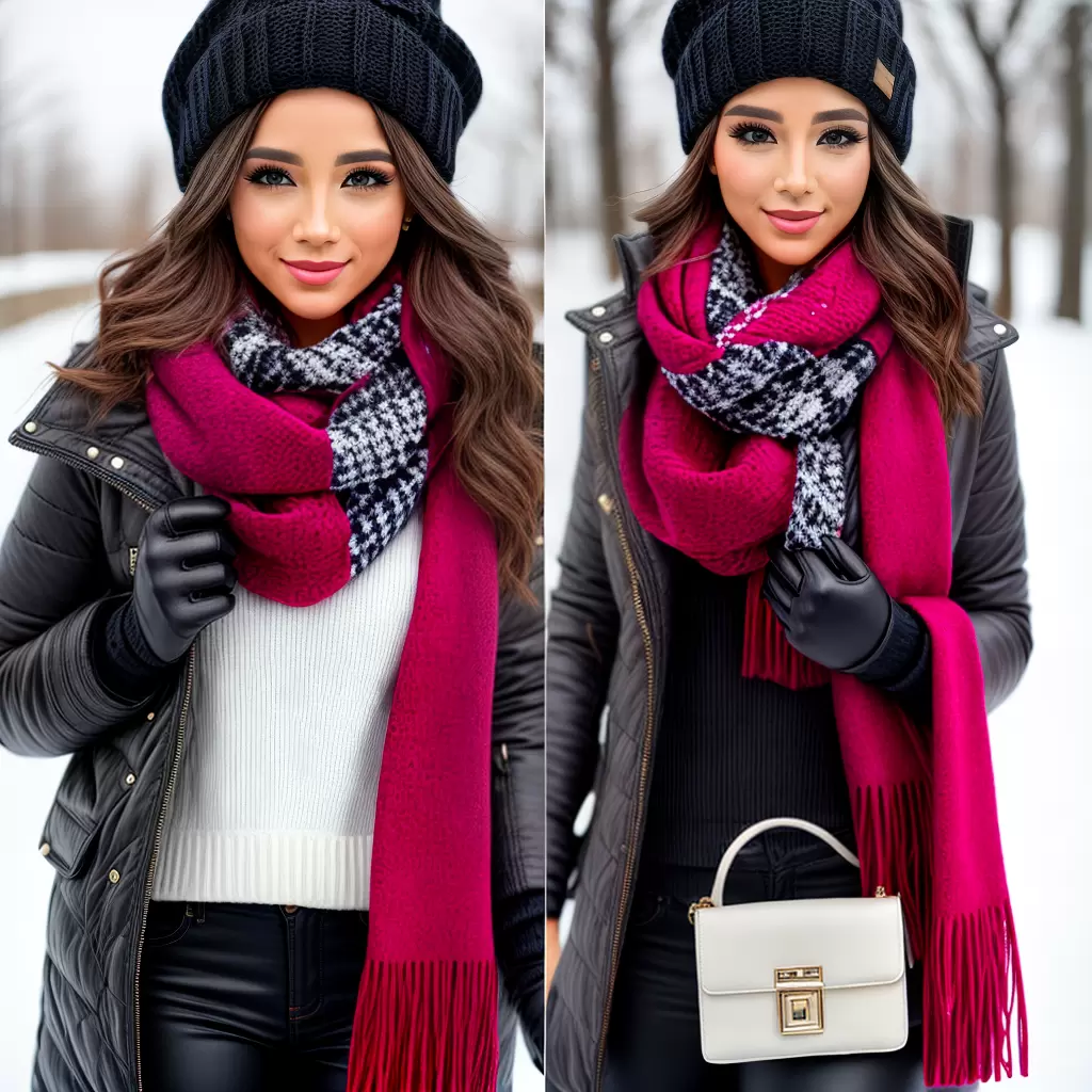 Fotos inverno mulher luvas cachecol Fotos inverno mulher luvas cachecol