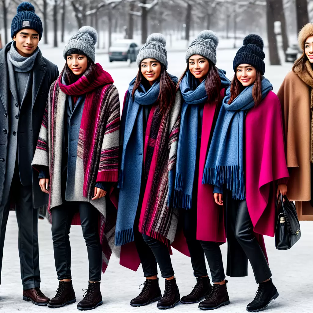 Fotos inverno moda diversidade continente