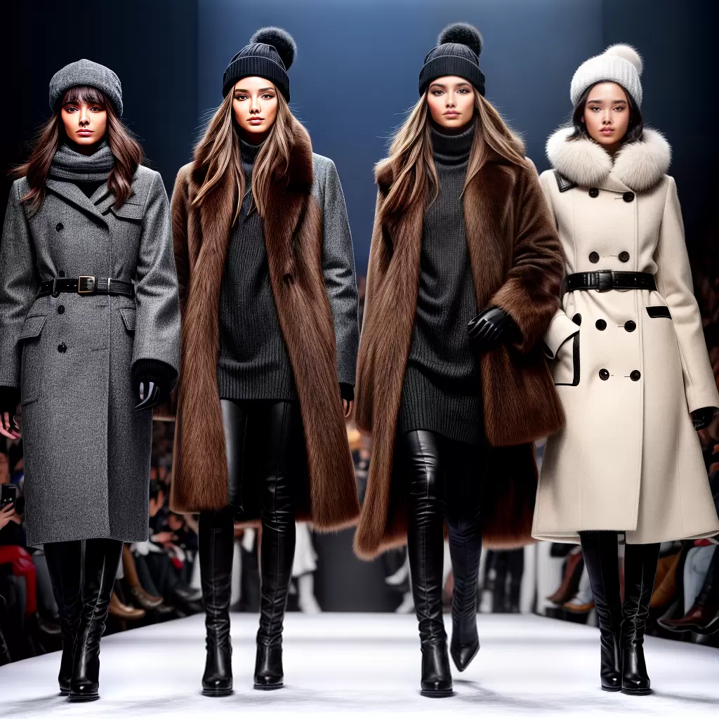 Fotos passarela inverno moda diversidade