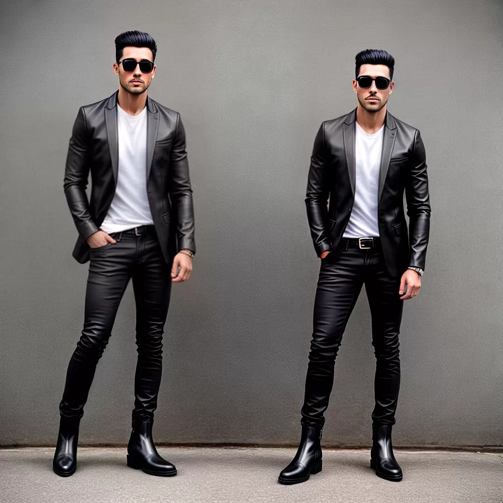 Fotos bota chelsea preta homem estilo