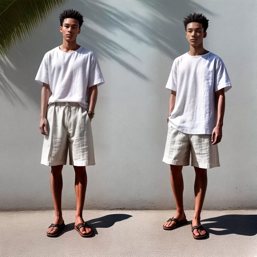 Fotos roupa leve verao sol