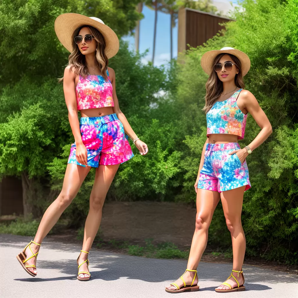 Fotos conjunto verao floral crop shorts Fotos conjunto verao floral crop shorts