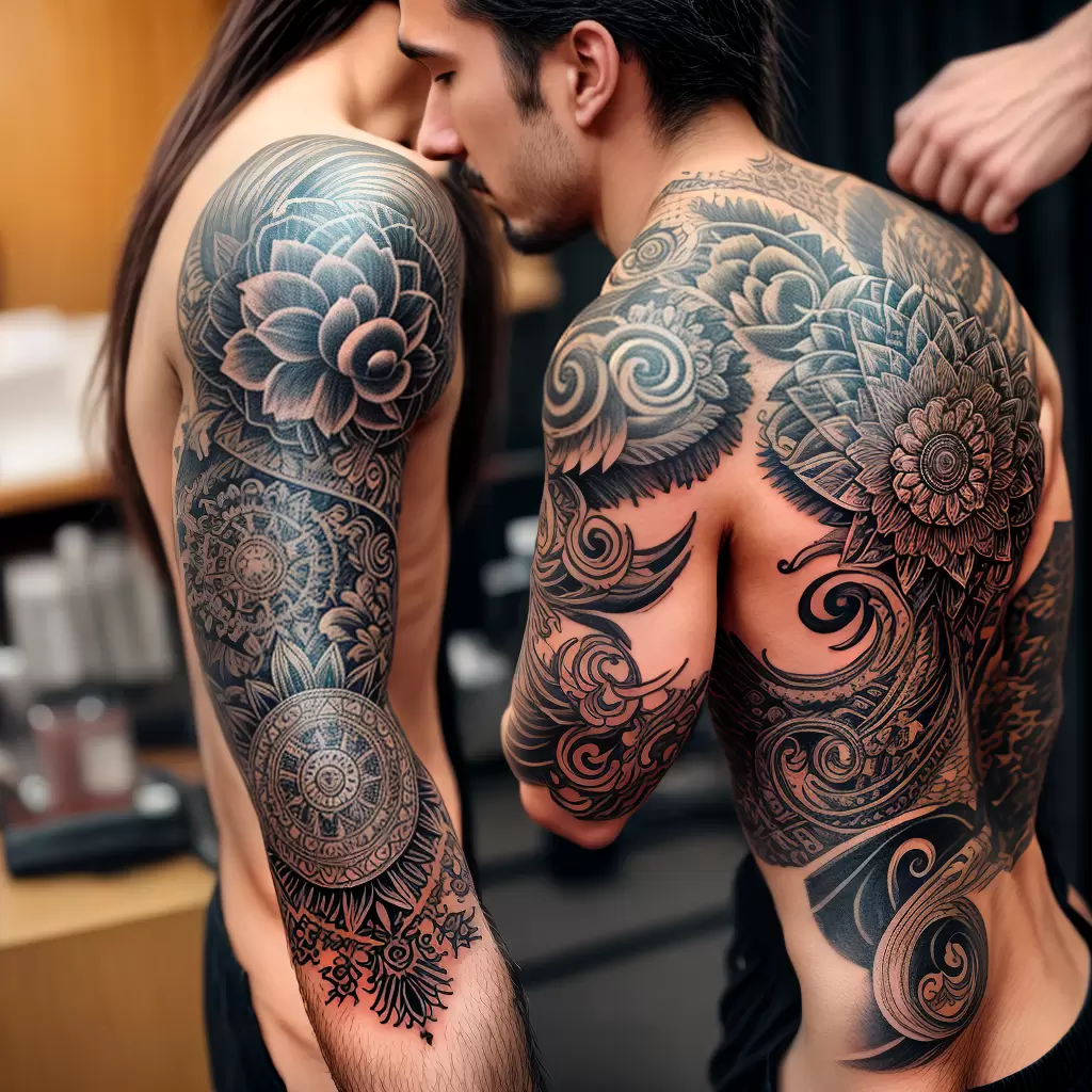 Fotos evolucao tatuagem tecnicas antigas modernas
