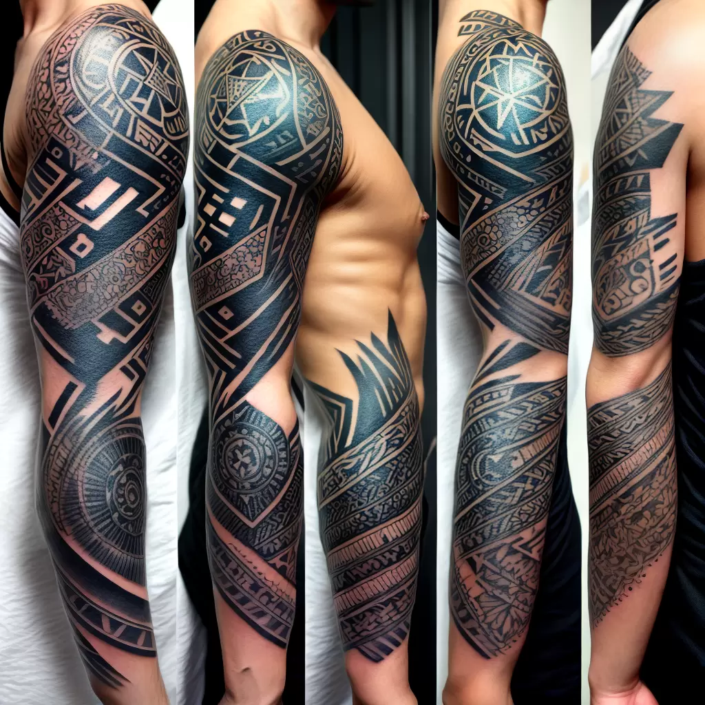 Fotos linha do tempo tatuagem estilos