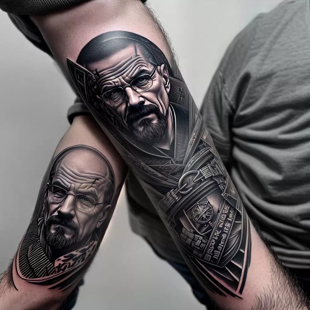 Fotos tatuagens personagens tv iconicos