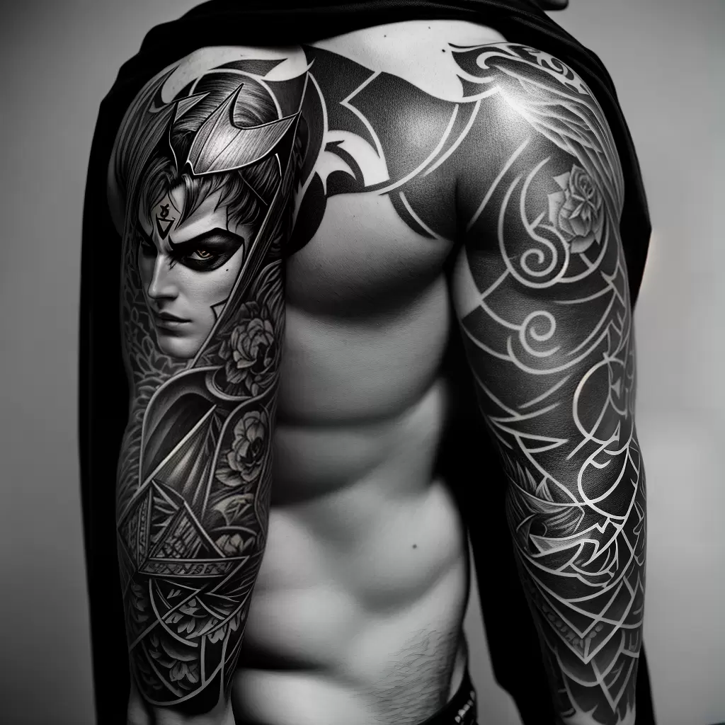 Fotos tattoo batman simbolos herois