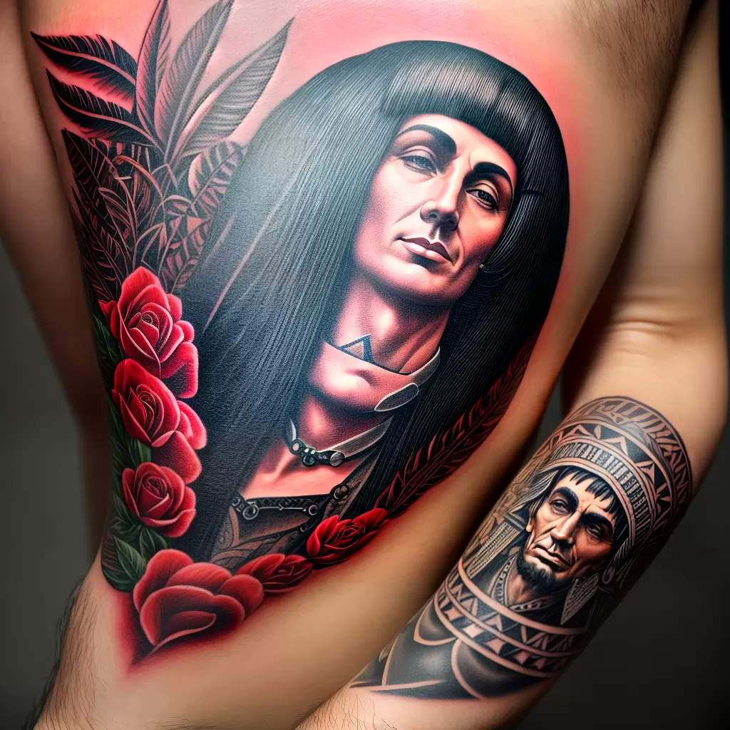 Fotos tatuagem personalidade historica