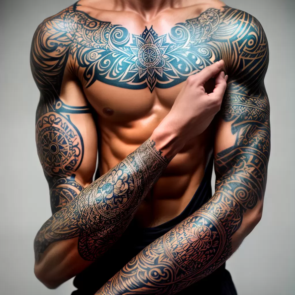 Fotos tatuagem simbolos alquimia misticismo
