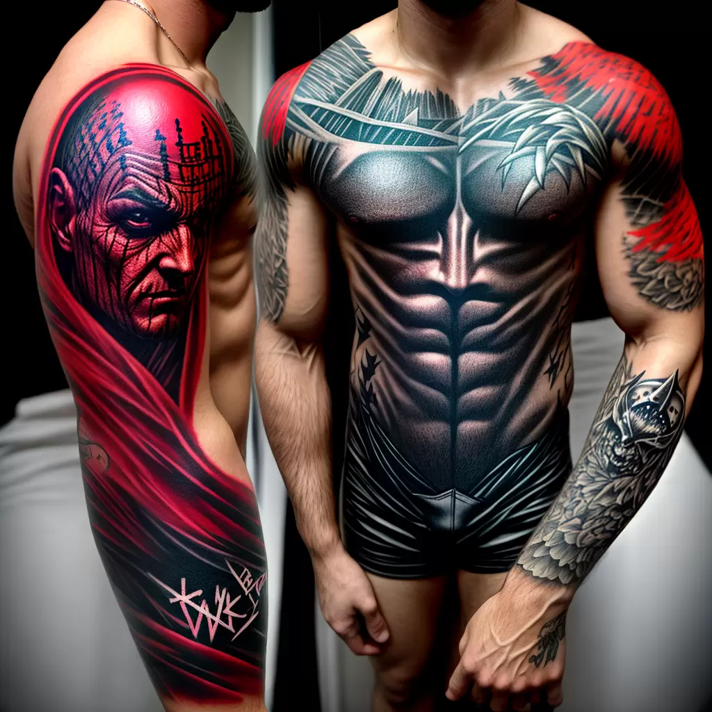 Fotos tattoo terror freddy michael jason Fotos tattoo terror freddy michael jason