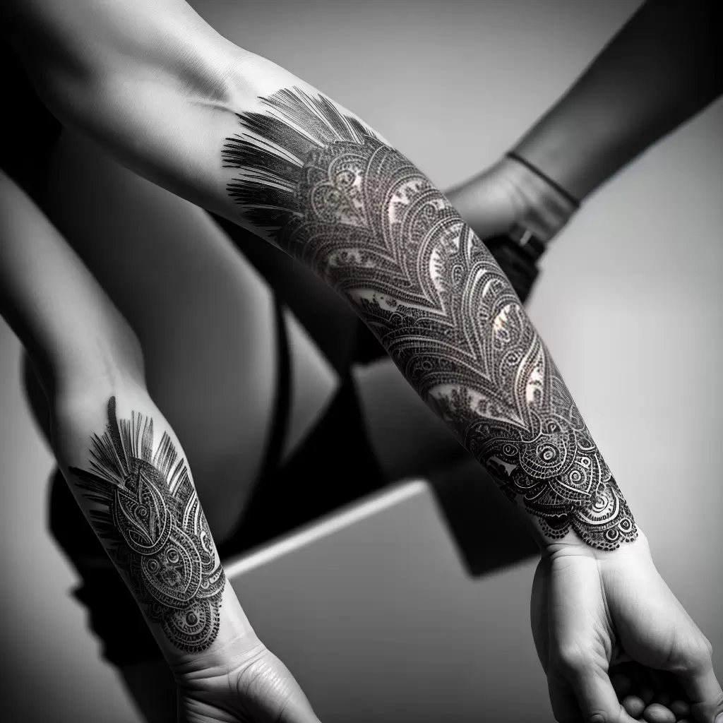 Fotos tatuagem mao pre historia