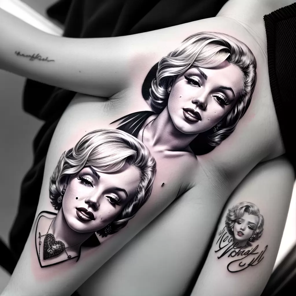 Fotos tattoo marilyn monroe braco pb Fotos tattoo marilyn monroe braco pb